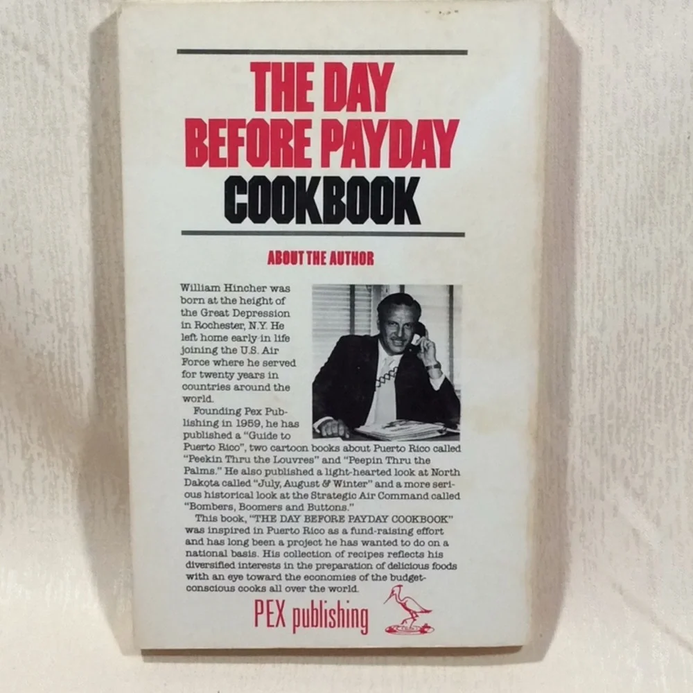 The Day Before Payday Cookbook by William Hincher